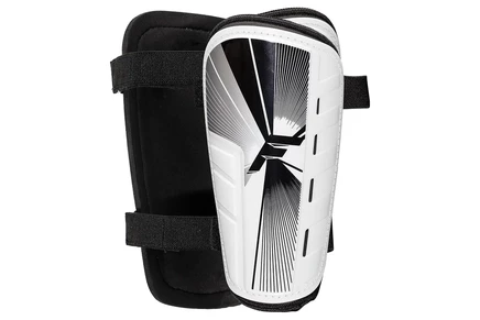 Franklin Sports Superlight Soccer Shin Guards white/black