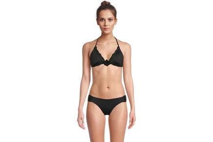 Купальник BECCA Colette Crochet Flower Halter Top
