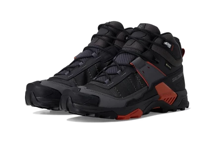 Мужские ботинки Salomon X Ultra 5 GTX, серо-зелёные