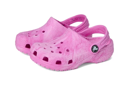 Сабо Crocs Kids Classic Marbled Tie-Dye Clog (Toddler)