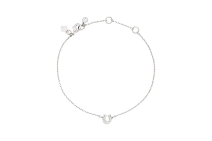 Kate Spade New York Youre A Gem Pave Horseshoe Bracelet clear/silver