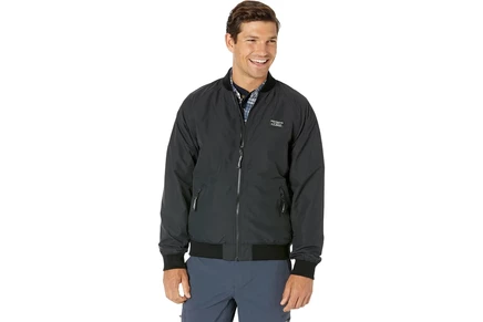 Мужская бомбер-куртка L.L.Bean 3 Season Bomber, черная