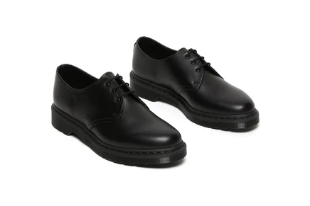 Унисекс оксфорды Dr. Martens 1461 из гладкой кожи, черные