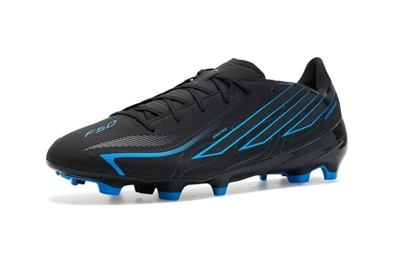 Мужские бутсы Adidas F50 Hyperfast League, черно-синие