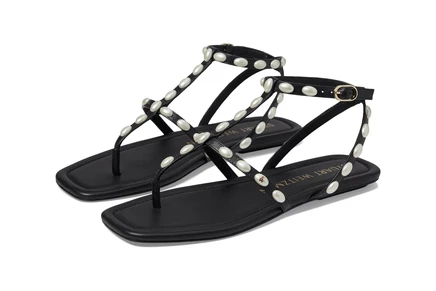 Сандалии Stuart Weitzman Pearlita Flat Sandal