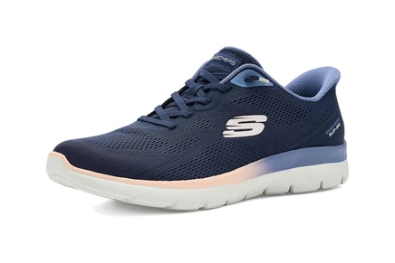 SKECHERS Summits-Sweet Skies Hands Free Slip-Ins navy