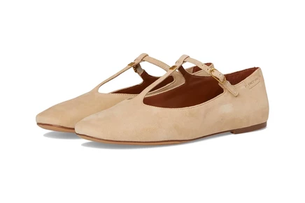 Женские балетки Franco Sarto Marylee, песочно-замшевые