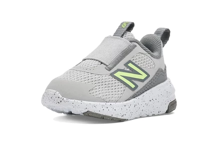 Детские слипоны New Balance Kids DynaSoft 468 V1, серо-розовые