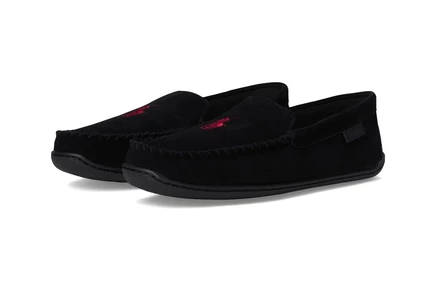 Мужские тапочки Polo Ralph Lauren Brenan, черно-белые