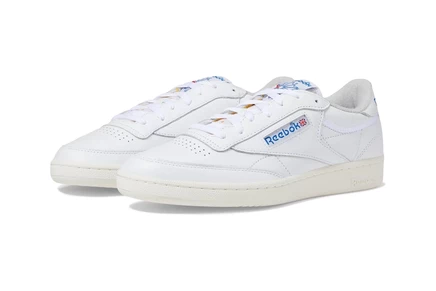 Унисекс кроссовки Reebok Club C 85 Vintage, белые/синие