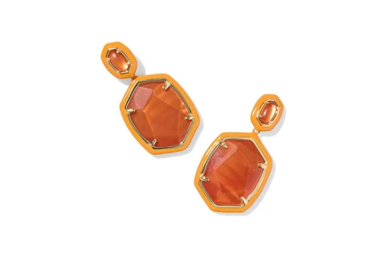 Серьги Kendra Scott Daphne Enamel Frame Drop Earrings