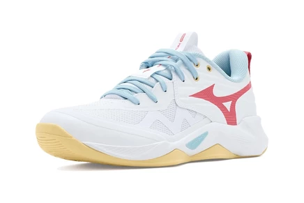 Mizuno Wave Momentum 4 Pro white/calypso coral
