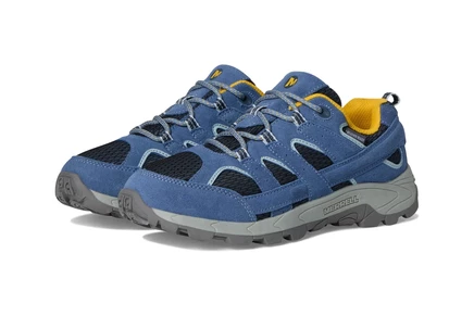 Детские походные ботинки Merrell Moab KDZ WP, сине-серые