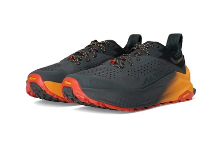 black/orange