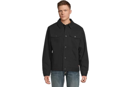 Мужская хлопковая куртка Ariat Canvas Rancher, черная