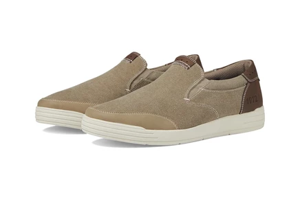 Мужские мокасины Nunn Bush City Walk Canvas Moc Toe Slip-On