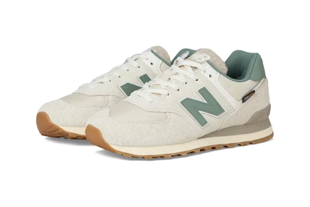 Унисекс кроссовки New Balance Classics U574v1, бело-зеленые