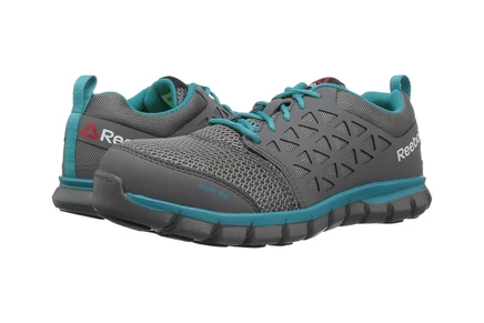 Женские кроссовки Reebok Work Sublite Cushion Work Alloy Toe SD grey/turquoise