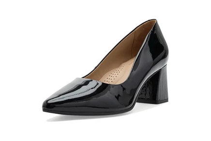 Женские туфли-лодочки marc joseph new york whitehall, черные лаковые