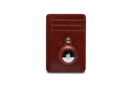 Унисекс портмоне Bosca Old Leather AirTag, коричневое