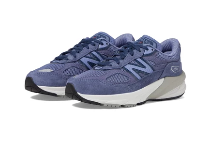 New Balance Kids 990V6 (Infant/Toddler/Little Kid/Big Kid) purple/nb navy 2
