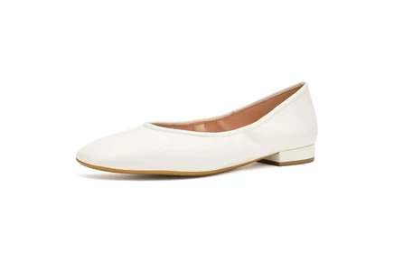 Женские балетки Cole Haan Go-To Valinda кожаные, пудровые