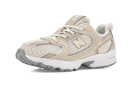 Унисекс кроссовки New Balance Kids 530 Bungee, льняной/серо-бежевый