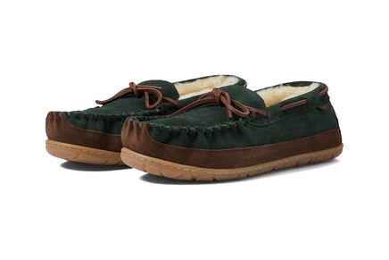 Мужские мокасины L.L.Bean Wicked Good Moccasins, черно-коричневые