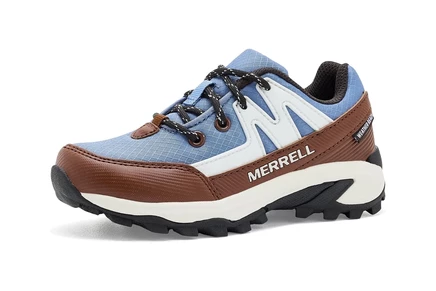 Детские кроссовки Merrell Kids Moab FST, сине-коричневые