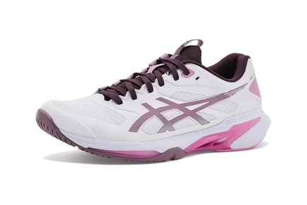 white/dusty mauve