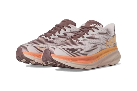 Женские кроссовки Hoka Clifton 9 GTX cosmic pearl/smoky quartz