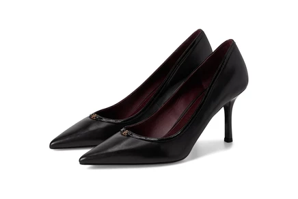 Футболка Tory Burch Double T-Buckle Pump 80 mm