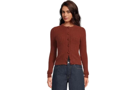 Свитер Madewell Long Sleeve Cozy Cotton Ribbed Cardigan