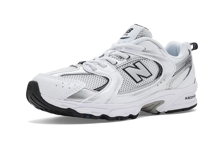 Детские кроссовки New Balance 530 Bungee, бело-индиговые