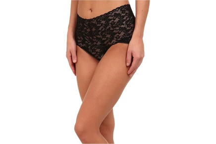 Женские бикини Hanky Panky Retro V-Kini, черные