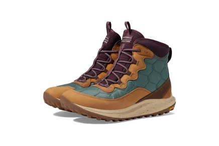 Женские ботинки Merrell Antora 3 Thermo Mid, зеленые