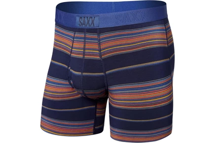 Мужские брифы SAXX Ultra Boxer Brief Fly, полосатые