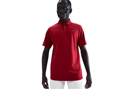 Мужское поло Nike Dri-FIT Good Polo, красно-черное