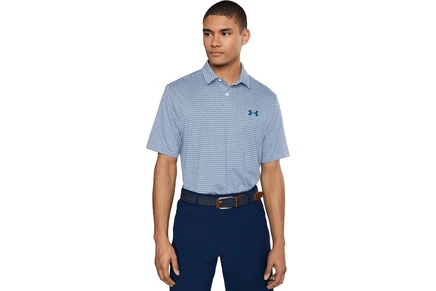Мужская рубашка Under Armour Golf Matchplay Printed Golf Polo