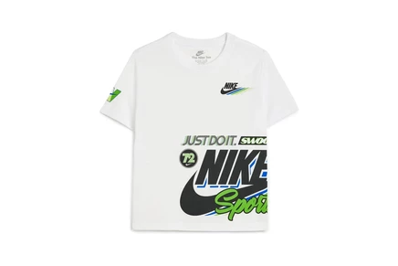 Детская футболка Nike Kids Victory Lap, белая