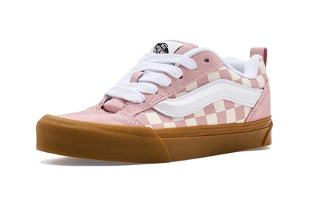 Детские кроссовки Vans Knu Skool, лилово-розовые