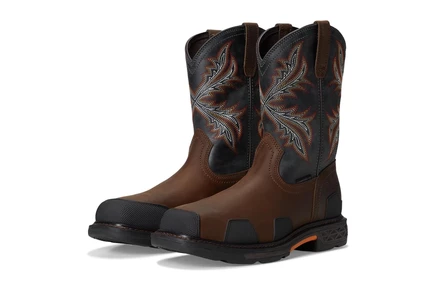 Ботинки Ariat OverDrive Wide Square Toe Composite Toe Work Boots