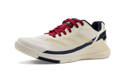 Женские кроссовки adidas Crazyquick Lightstrike Padel, бело‑красные