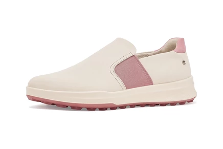 Женские слипоны Ecco Golf Street Vibe, песочно-розовые