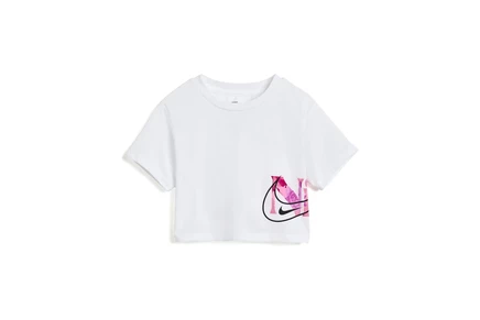 Футболка для малышей Nike Kids Move with Nature, белая