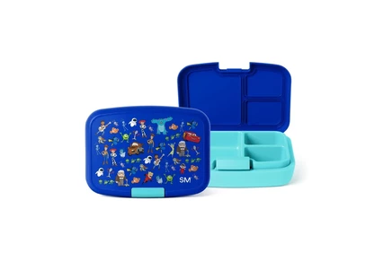 Simple Modern Kids Porter Bento Box disney: pixar mashup on blue