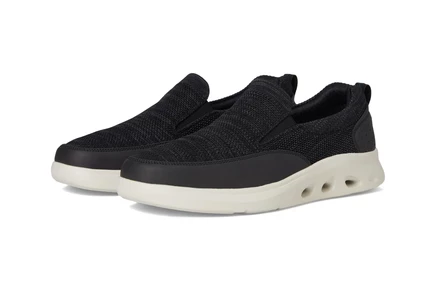 Мужские кроссовки Nunn Bush Ponte Knit Moc Toe Slip-On Sneakers Hybrid Casual Lightweight Athletic Style Loafer
