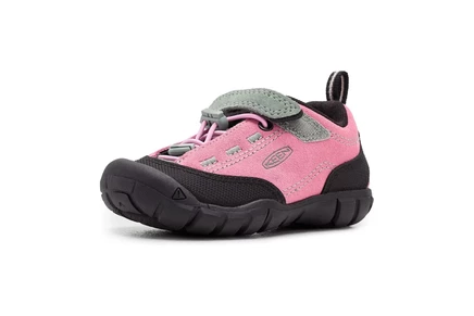 Детские ботинки KEEN Kids Jasper II, розовые/зеленые