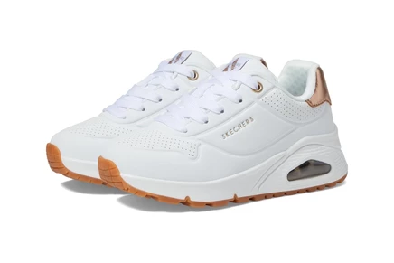 Детские кроссовки Skechers Kids Uno Gen1 Shimmer Away, белые
