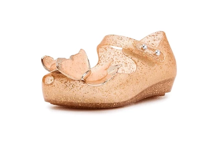 Детские балетки Mini Melissa Ultragirl Fly III, бежевые